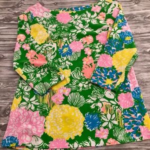 Lilly Pulitzer Print Top Large Excellent